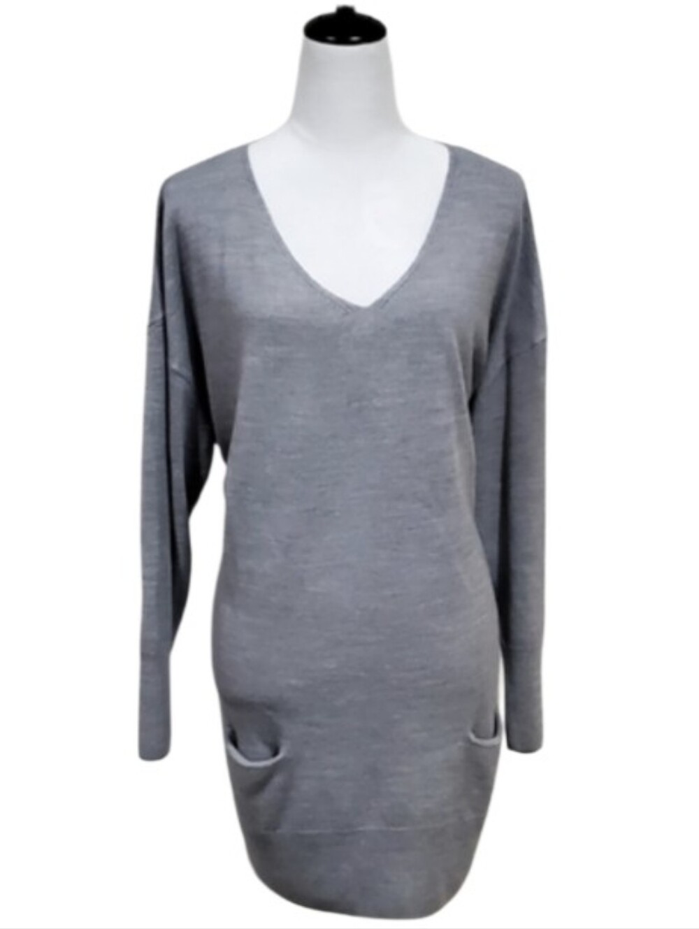 Knits by Hampshire Studio Knit Tunic with Front Pockets Size 2X